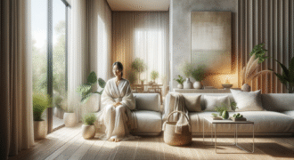 organic fabric decor