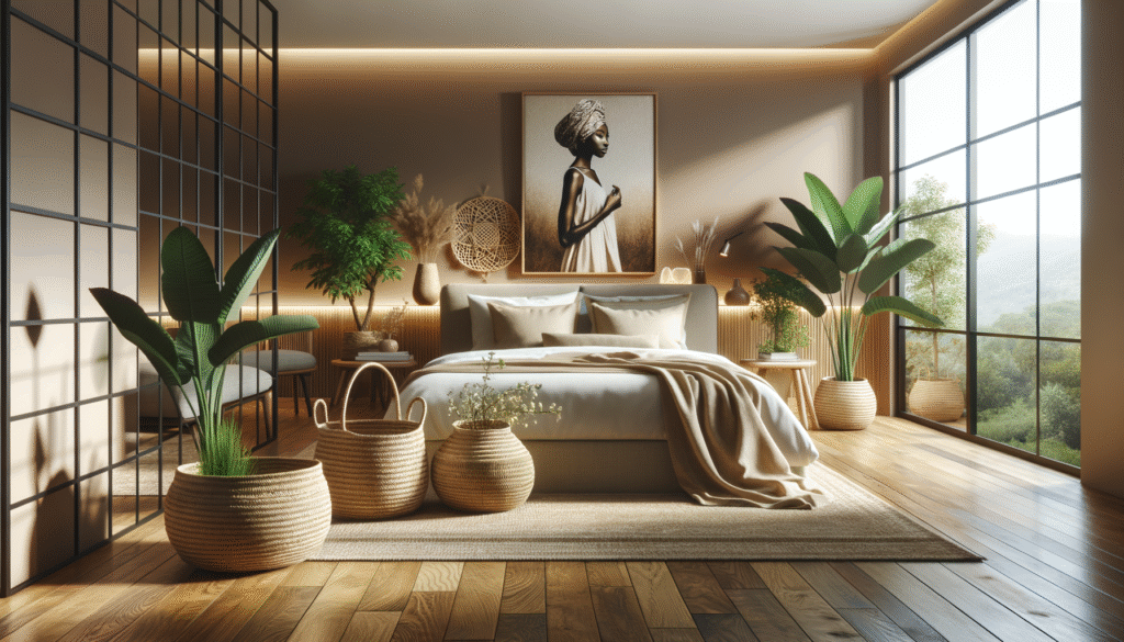peaceful bedroom